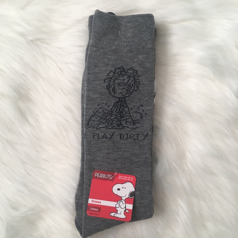 Men’s Peanuts Socks 2 Pairs